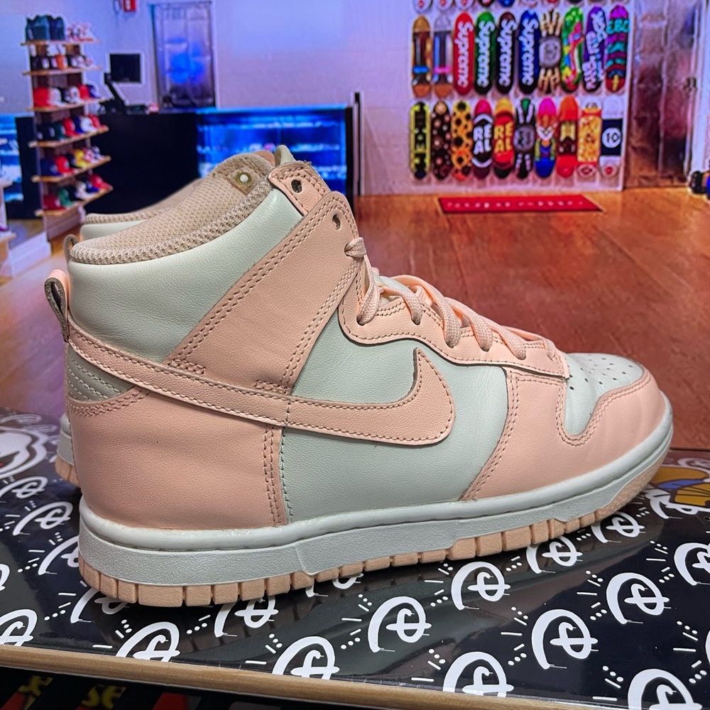 Nike Dunk High Sail Crimson women's 6